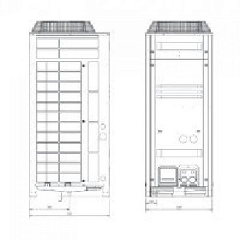 Поддон Daikin KWC26B280