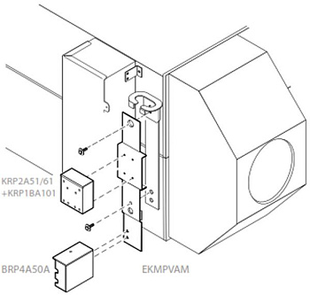 Крепежная пластина Daikin EKMPVAM