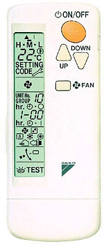 Пульт Daikin BRC7C510